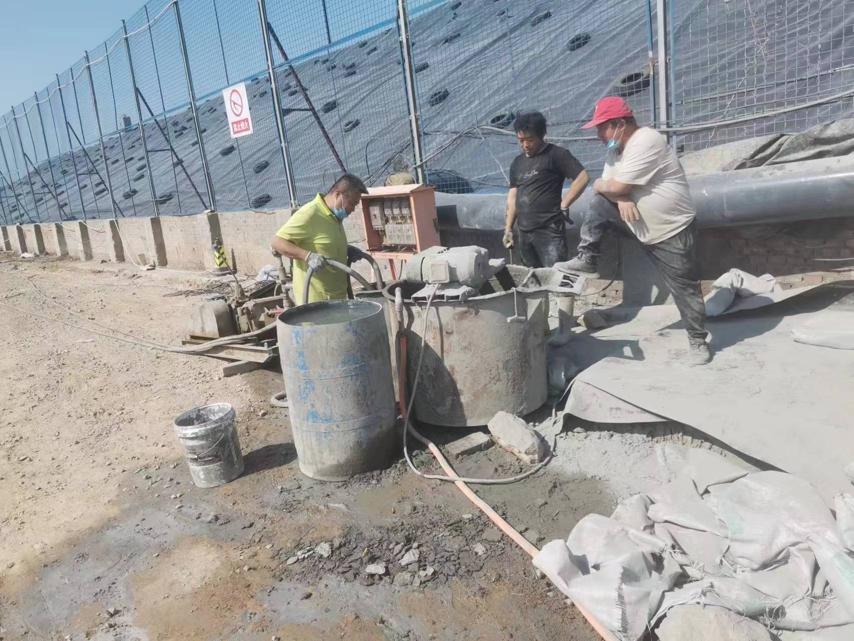 河东袖阀管注浆